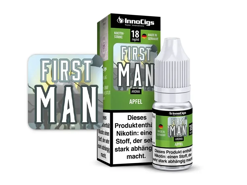 InnoCigs – First Man – Apfel – Liquid