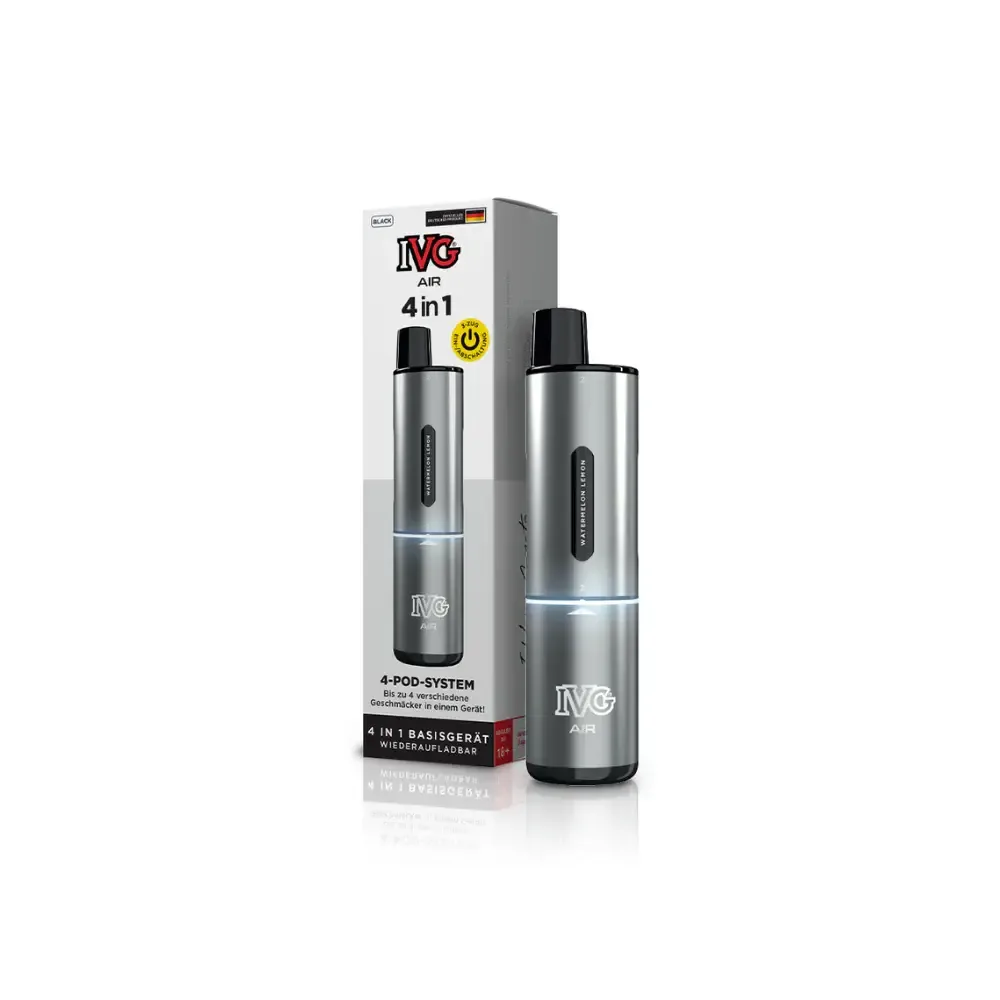IVG AIR – Pod System – 4 in 1 Basisgerät – Silver