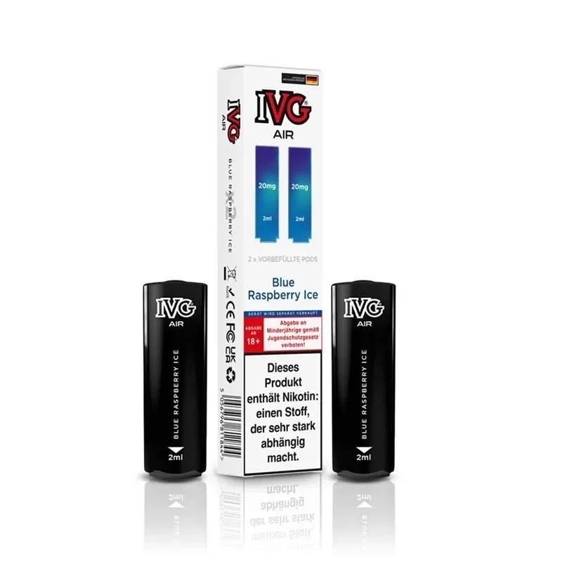 IVG – Air Prefilled Pods (2Stück) Blue Raspberry Ice