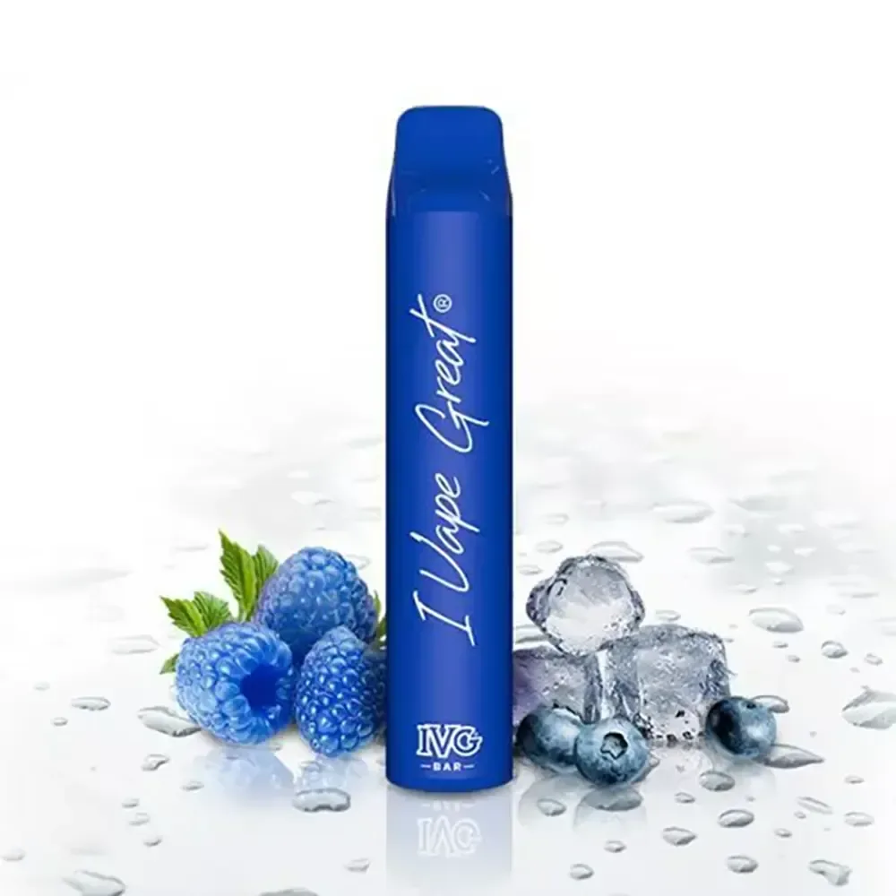 IVG Bar Blue Raspberry Ice 20mg Einweg E-Zigarette