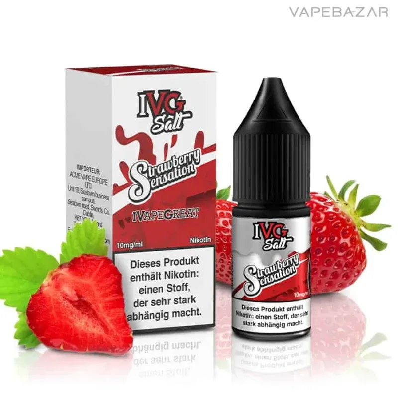 IVG Salt Liquid – Strawberry Sensation