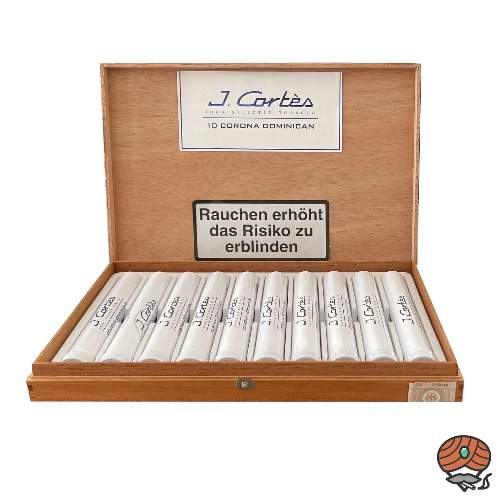 J. Cortès Dominican Corona Zigarre (100% Tabak), 10er Kiste