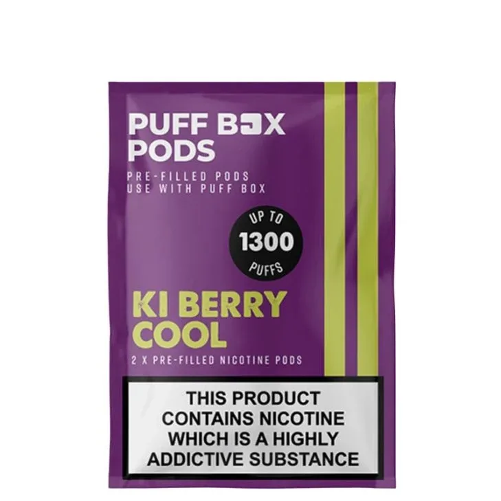 Jac Vapour Puff Box Ersatz Pods – Ki Berry Cool 20mg