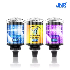 JNR Mega Shisha Hookah 100K Züge Einweg E Zigarette Digital Display Wiederaufladbar