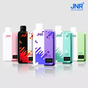 JNR Power Mate 30K Züge Einweg E Zigarette Dual Mesh Digital Display