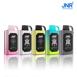 JNR Shisha Hookah Box 20.5K Züge Einweg E Zigarette Dual Mesh Digital Display