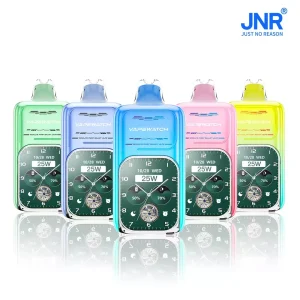 JNR Vape Watch 30K Züge Einweg E Zigarette Dual Mesh Wiederaufladbar