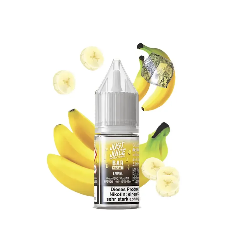 Just Juice BAR Series – Banana – 10 ml Nikotinsalz Liquid