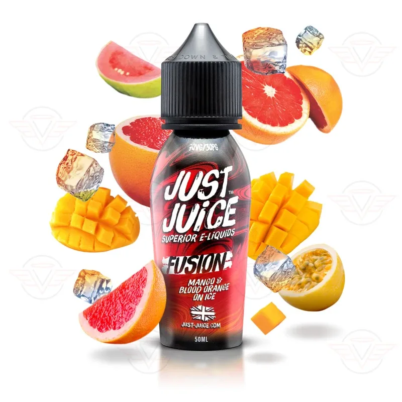 Just Juice – Fusion Mango & Blood Orange on Ice 50ml Shortfill