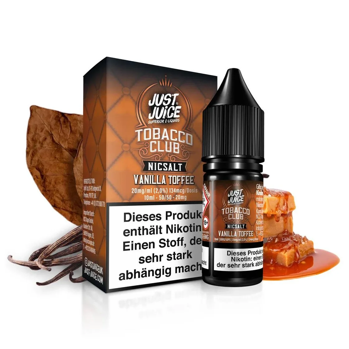 Just Juice Vanilla Toffee Tobacco 20mg/ml