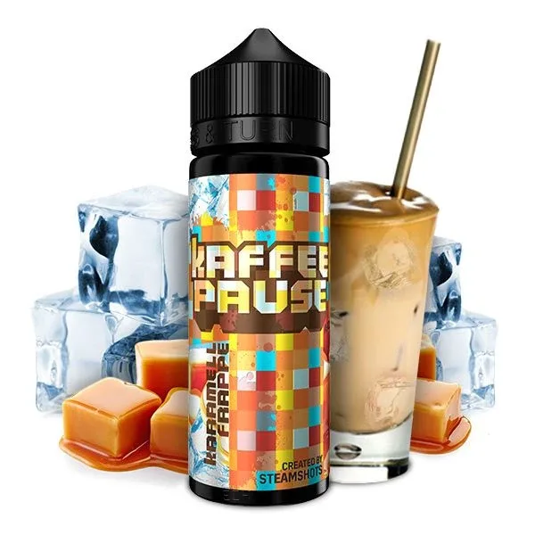 Kaffeepause by Steamshots Karamell Frappe Ice Aroma