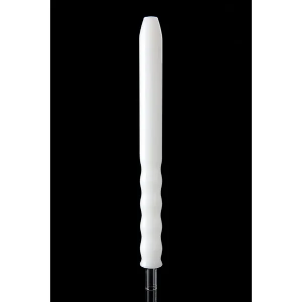 Kaya Shisha Glasmundstück „Bamboo“ weiß 30 cm