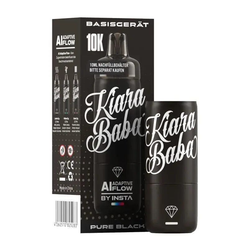 Kiara Baba Vape Akku – 850mAh Pure Black
