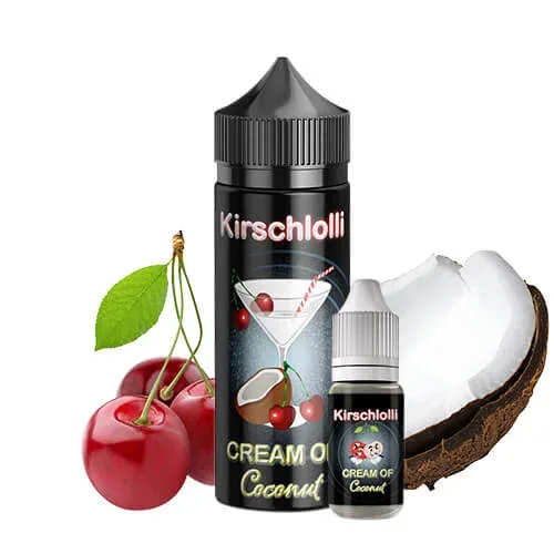 Kirschlolli – Cream of Coconut (Longfill, 120 ml, Fruchtig, Dessert)