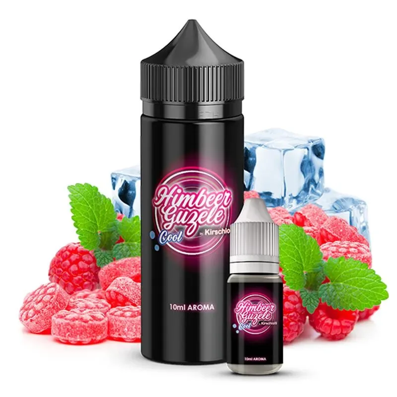 Kirschlolli – Longfill Aroma 10ml – Himbeer Guzele Cool