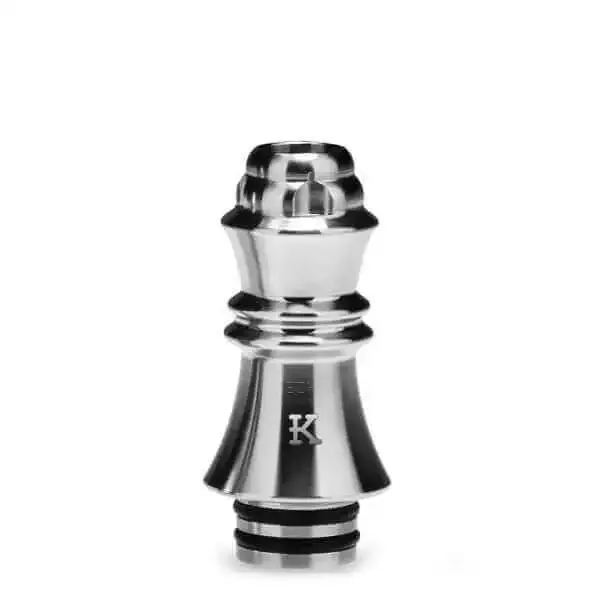 Kizoku – Chess Series 510 Knight Drip Tip – Silber