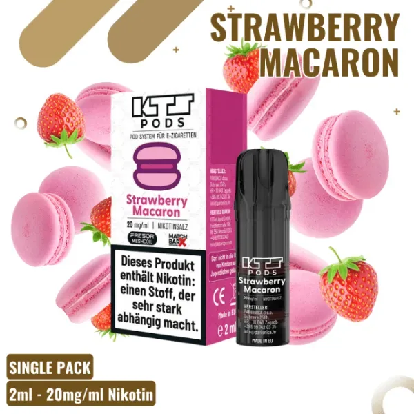 KTS Pod – Strawberry Macaron