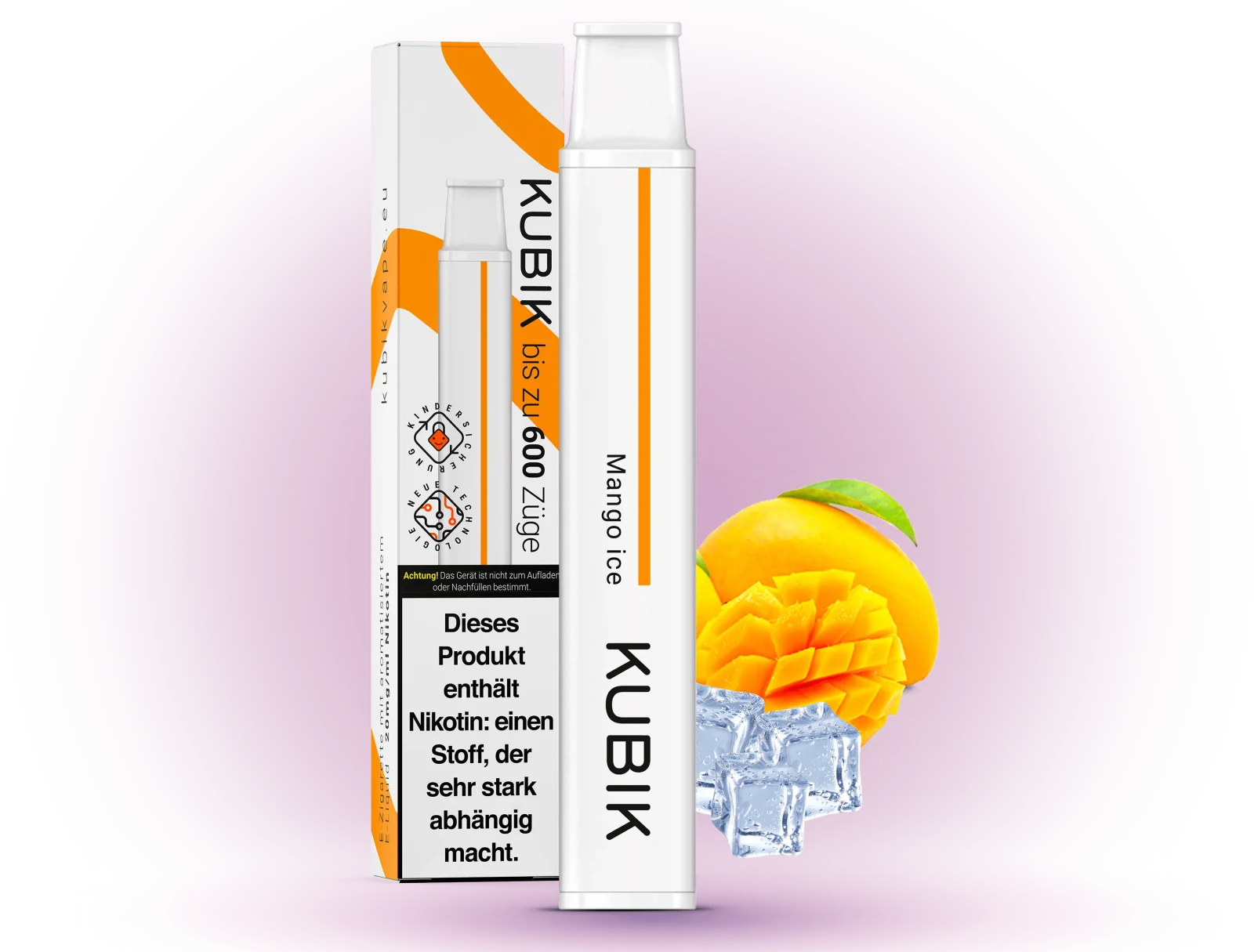 Kubik 600 Mango-Ice 20mg