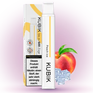 Kubik 600 Peach-Ice 20mg