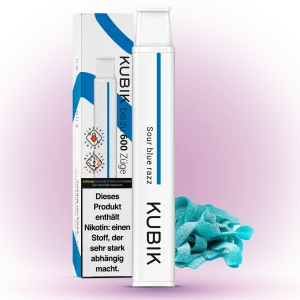 Kubik 600 Sour-Blue-Razz 20mg