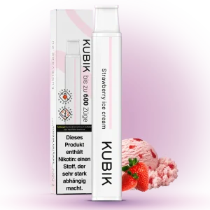 Kubik 600 Strawberry-Ice-Cream 20mg