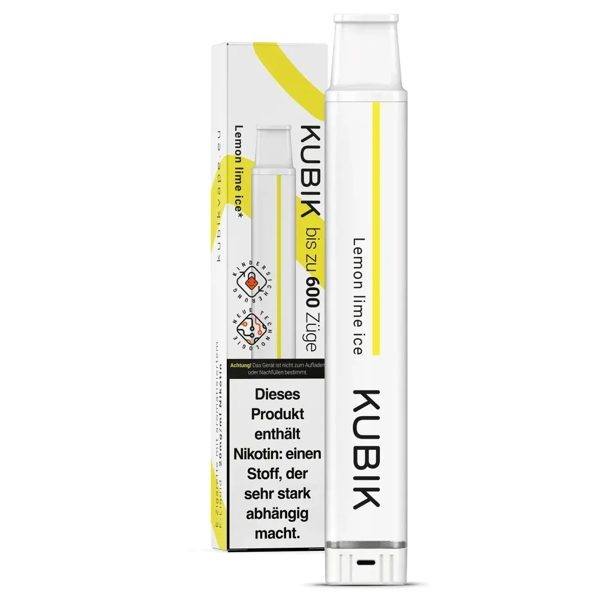 Kubik – Lemon Lime Ice (Zitrone Limette Menthol)