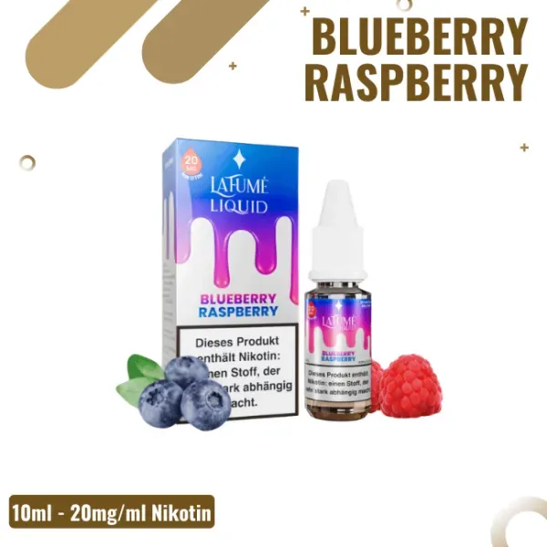 La Fume Liquid – Blueberry Raspberry – 20mg/ml