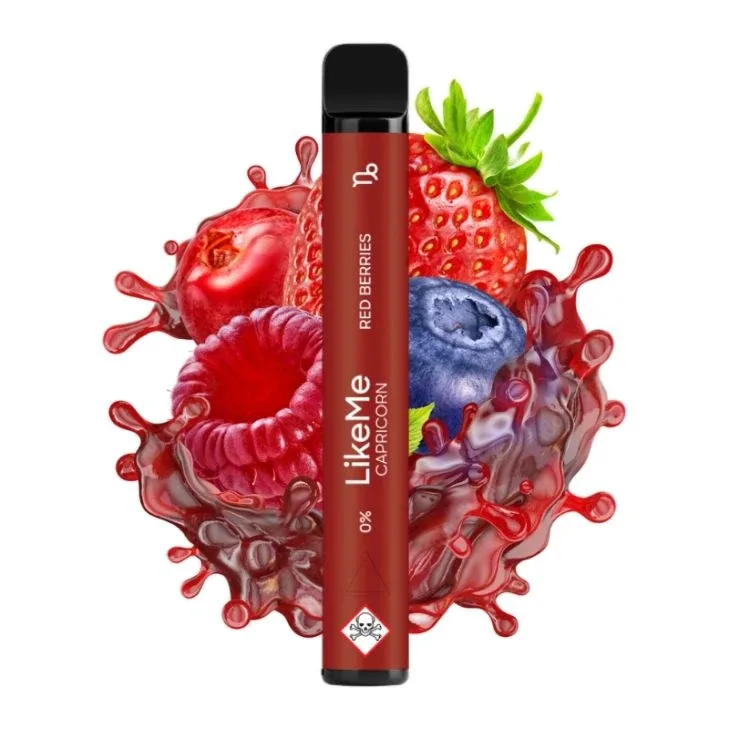 LikeMe 800 – Red Berries 0mg