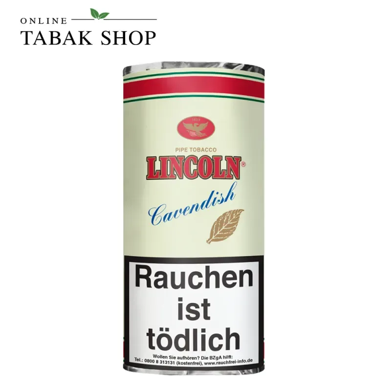 Lincoln „Cavendish“ Pfeifentabak 50g Pouch