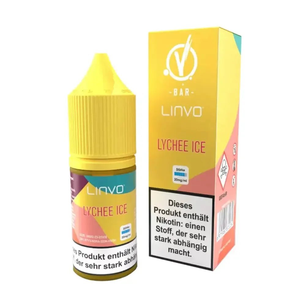 Linvo – Lychee Ice – Nikotinsalz (Nikotinsalzliquid, 10 ml, 50% VG / 50% PG)