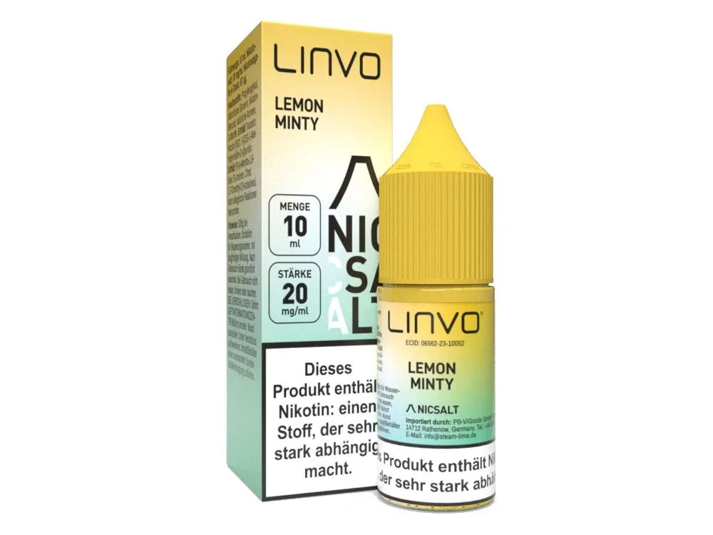 Linvo – Nikotinsalz Liquid – Lemon Minty
