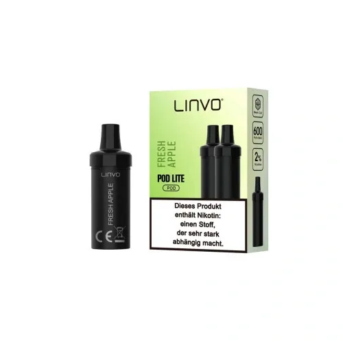Linvo Pod Lite Prefilled Pods – Fresh Apple – 2Pcs