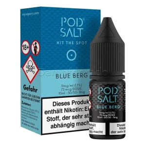 Liquid Blue Berg | Pod Salt Nikotinsalz | Dampfdorado