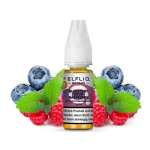 Liquid Blueberry Sour Raspberry | Elfliq NicSalts Elf Bar