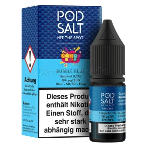 Liquid Bubble Blue | Pod Salt Nikotinsalz | Dampfdorado