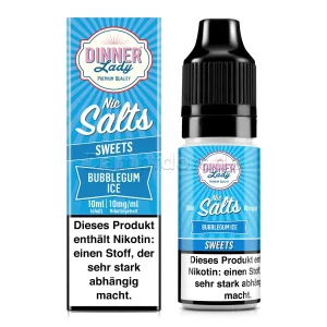 Liquid Bubblegum Ice | Dinner Lady Nikotinsalz | Dampfdorado