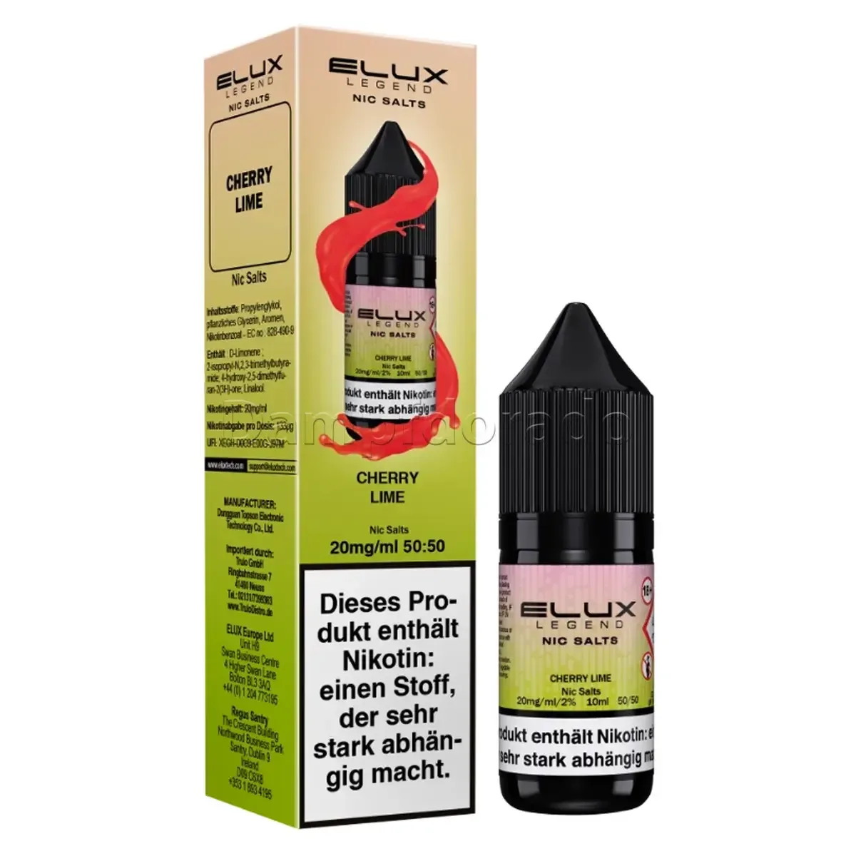 Liquid Cherry Lime – ELUX Nikotinsalz