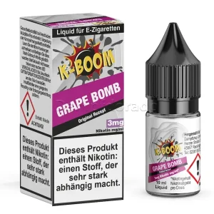 Liquid Grape Bomb | K-Boom | Dampfdorado