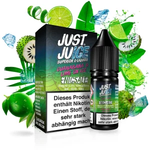 Liquid Guanabana Lime on Ice | Just Juice Nikotinsalz
