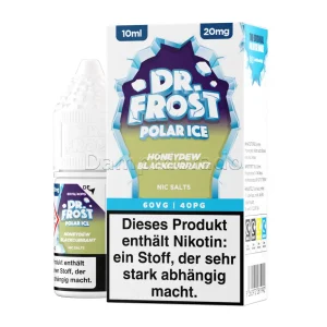 Liquid Honeydew Blackcurrant Ice | Dr. Frost Nicotine Salt