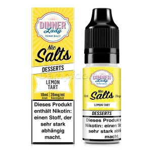 Liquid Lemon Tart Dinner Lady Nicotine Salt | bestellen bei