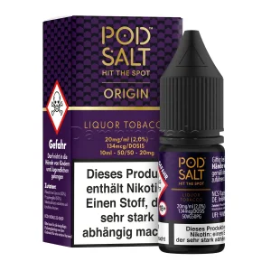 Liquid Liquor Tobacco | Pod Salt Nikotinsalz | Dampfdorado