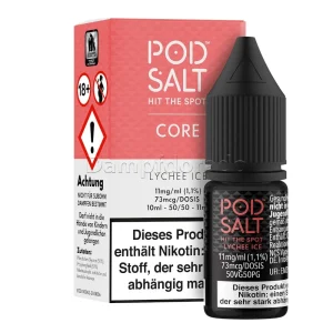 Liquid Lychee Ice | Pod Salt Nikotinsalz | Dampfdorado