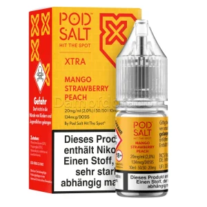 Liquid Mango Strawberry Peach | Pod Salt Nikotinsalz
