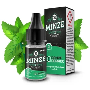 Liquid Minze mit Nikotin für E-Zigaretten | Dampfdorado