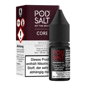 Liquid Mixed Berries Ice | Pod Salt Nikotinsalz | Dampfdorado