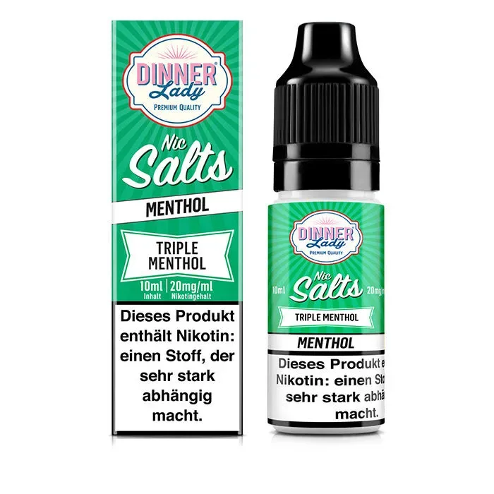 Liquid Nikotinsalz 50/50 – Triple Menthol Dinner Lady 10ml