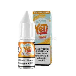 Liquid Orange Mango | Yeti Nic Salt | Dampfdorado