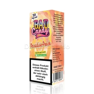 Liquid Paradise Peach | Bad Candy Nikotinsalz | Dampfdorado