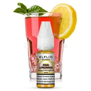 Liquid Pink Lemonade | Elfliq NicSalts Elf Bar | Dampfdorado